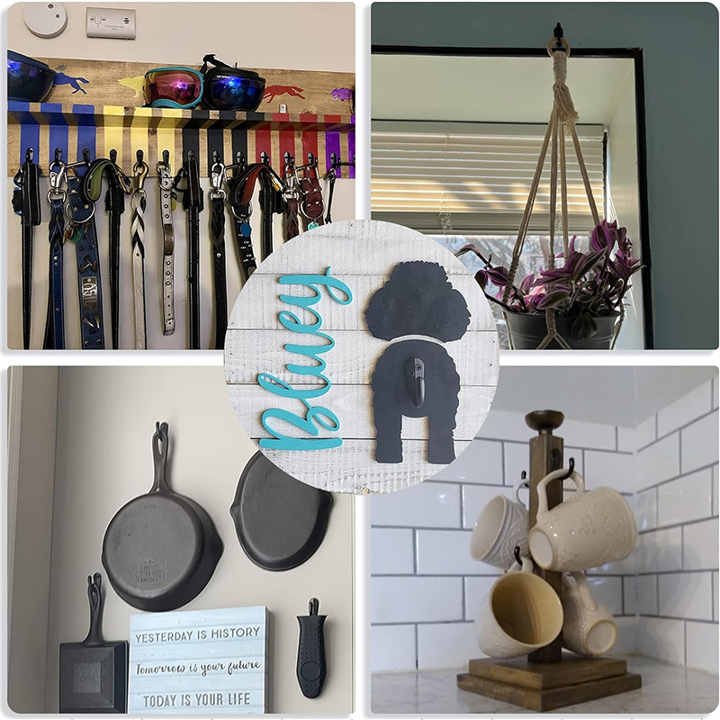 15PCS Coat Hooks Wall Mounted  - Robe Hook Adhesive ulasan dan harga