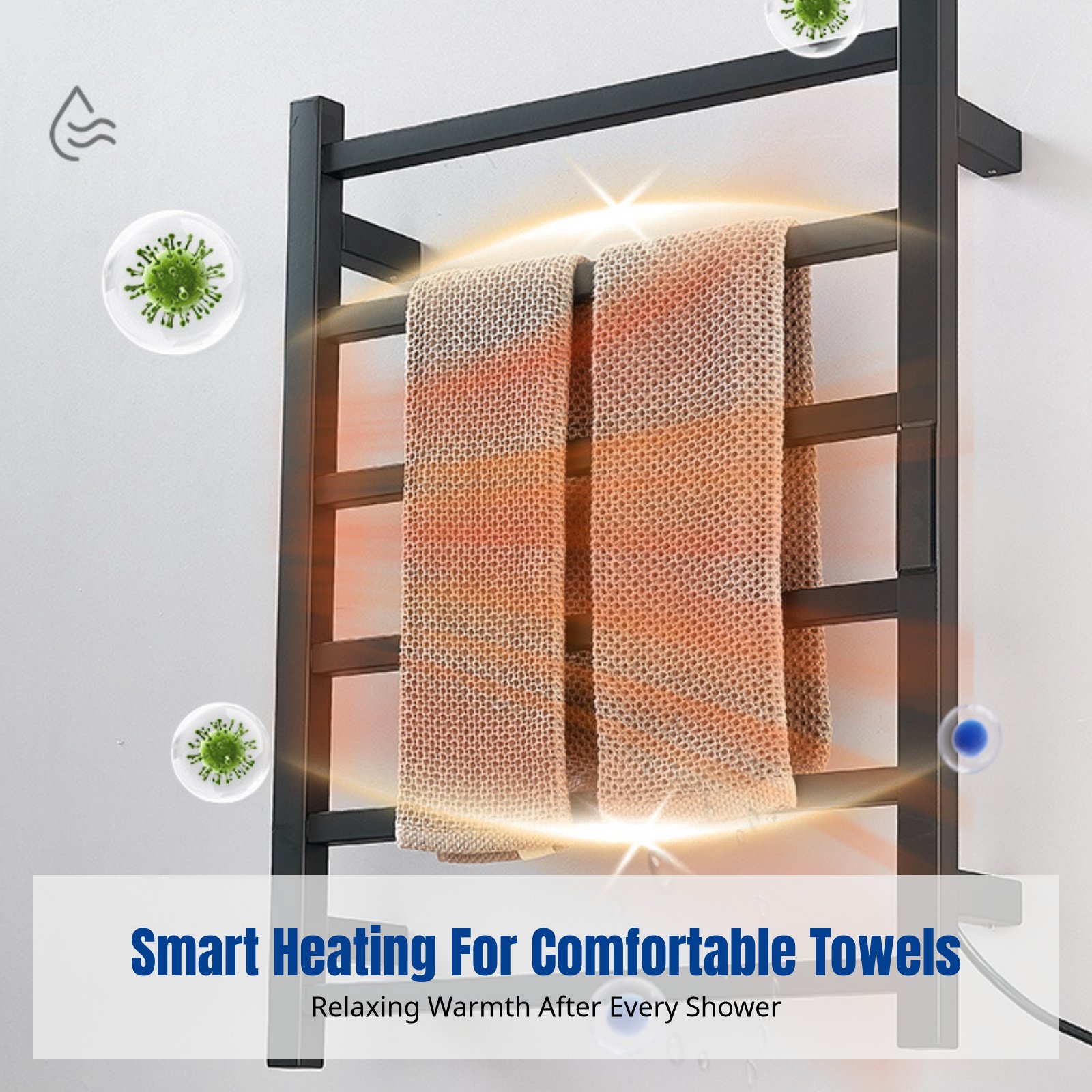 Smart Electric Towel Rack, Hea - Home For Bathroom ulasan dan harga