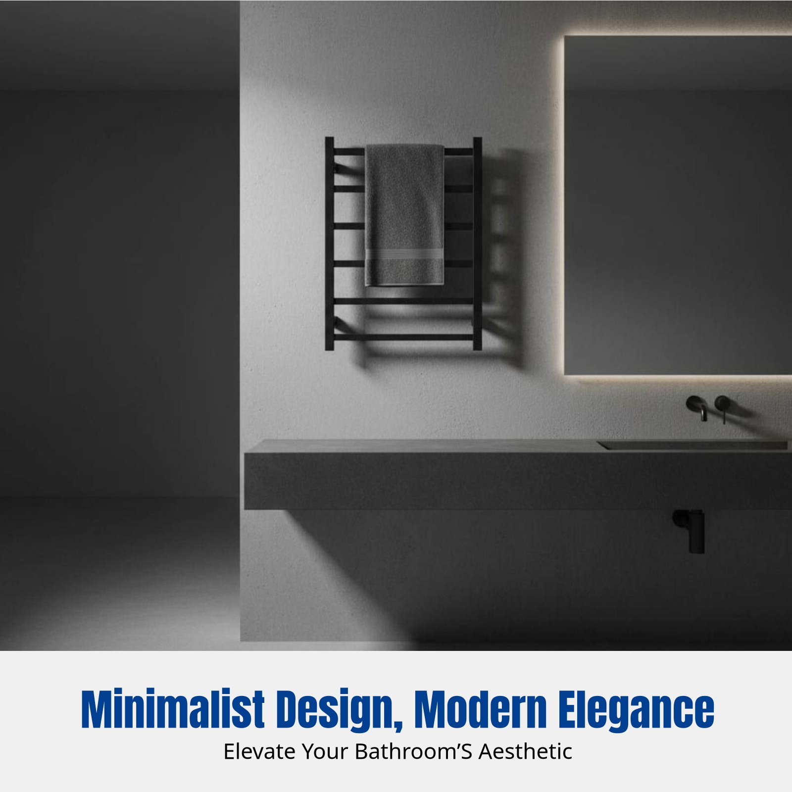 Smart Electric Towel Rack, Hea - Home For Bathroom ulasan dan harga