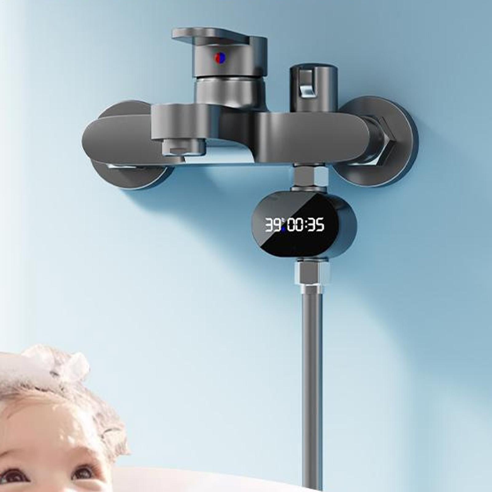 Water Thermometer Bathroom Led - Home Bathroom Fittings ulasan dan harga