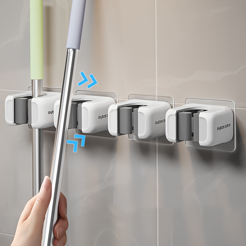 4Pcs Heavy‑Duty Self‑Adhesive  - Home Bathroom Organizer ulasan dan harga
