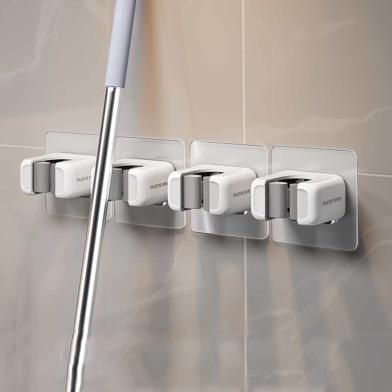 4Pcs Heavy‑Duty Self‑Adhesive  - Home Bathroom Organizer ulasan dan harga