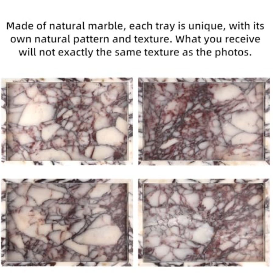 Marble Bathroom Vanity Tray, N - Home For Bathroom ulasan dan harga