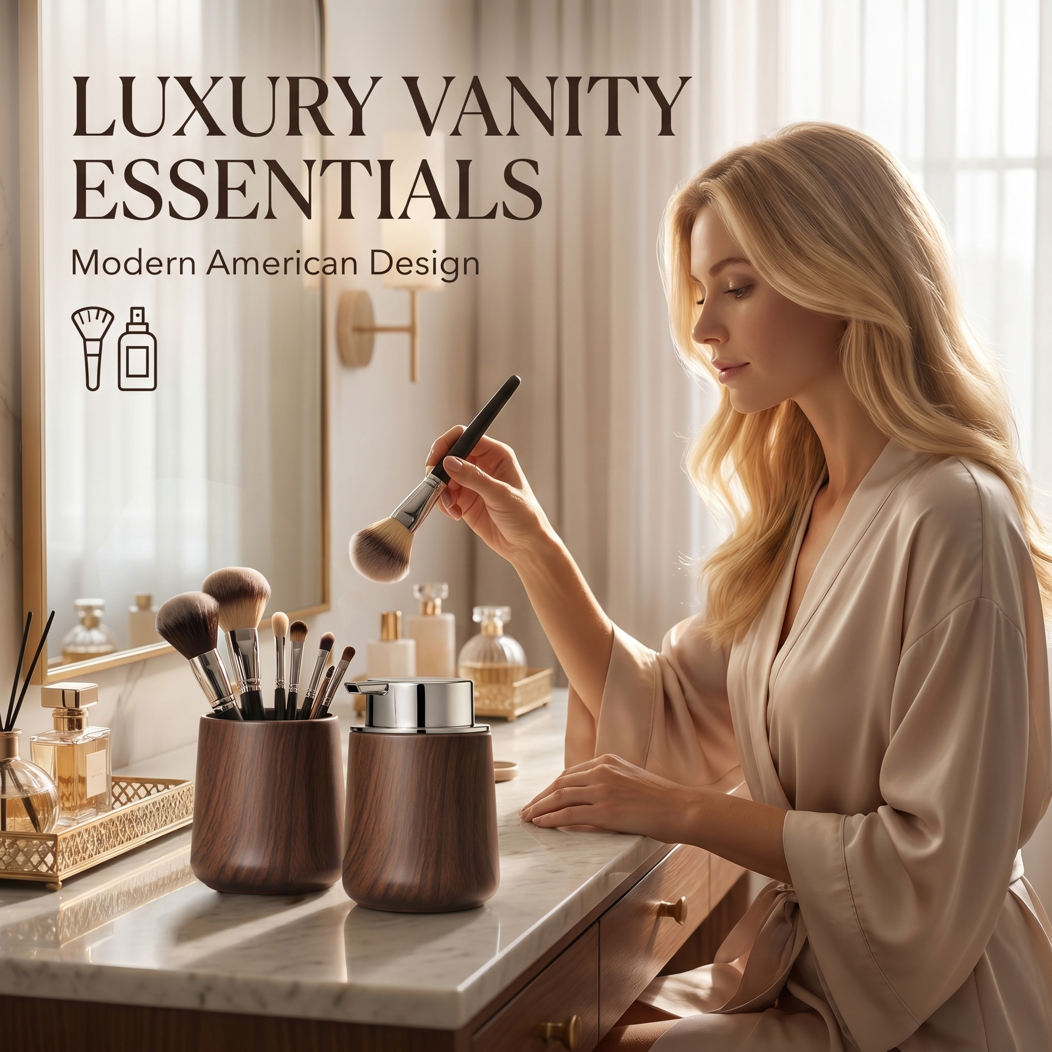 Elegant Hand Soap Dispenser an - Home Essentials Bathroom Organizer ulasan dan harga