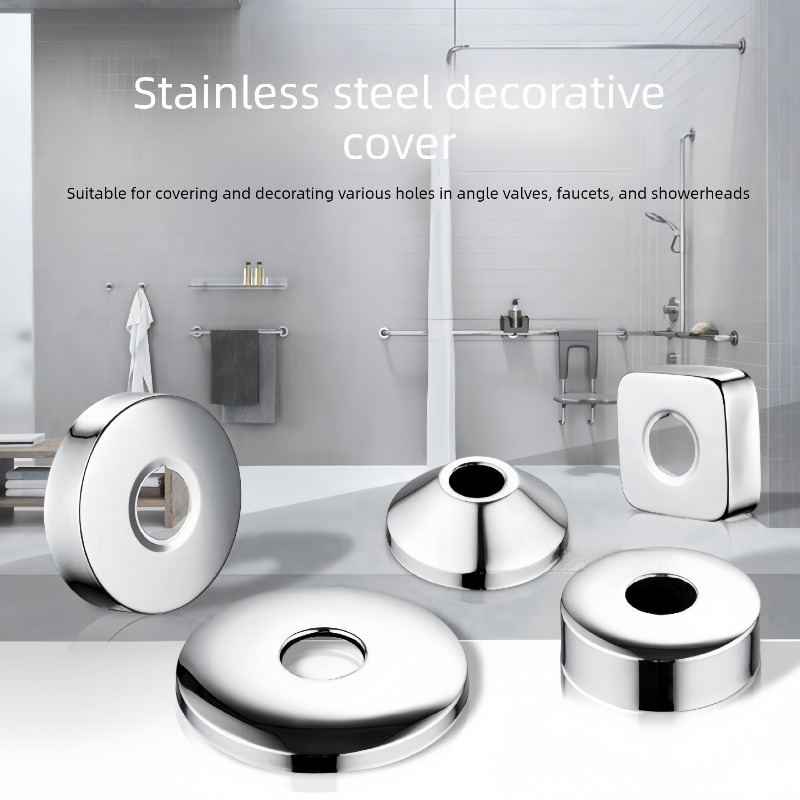 Stainless Steel Pipe Trim Cove - Home Center Bathroom Accessories ulasan dan harga