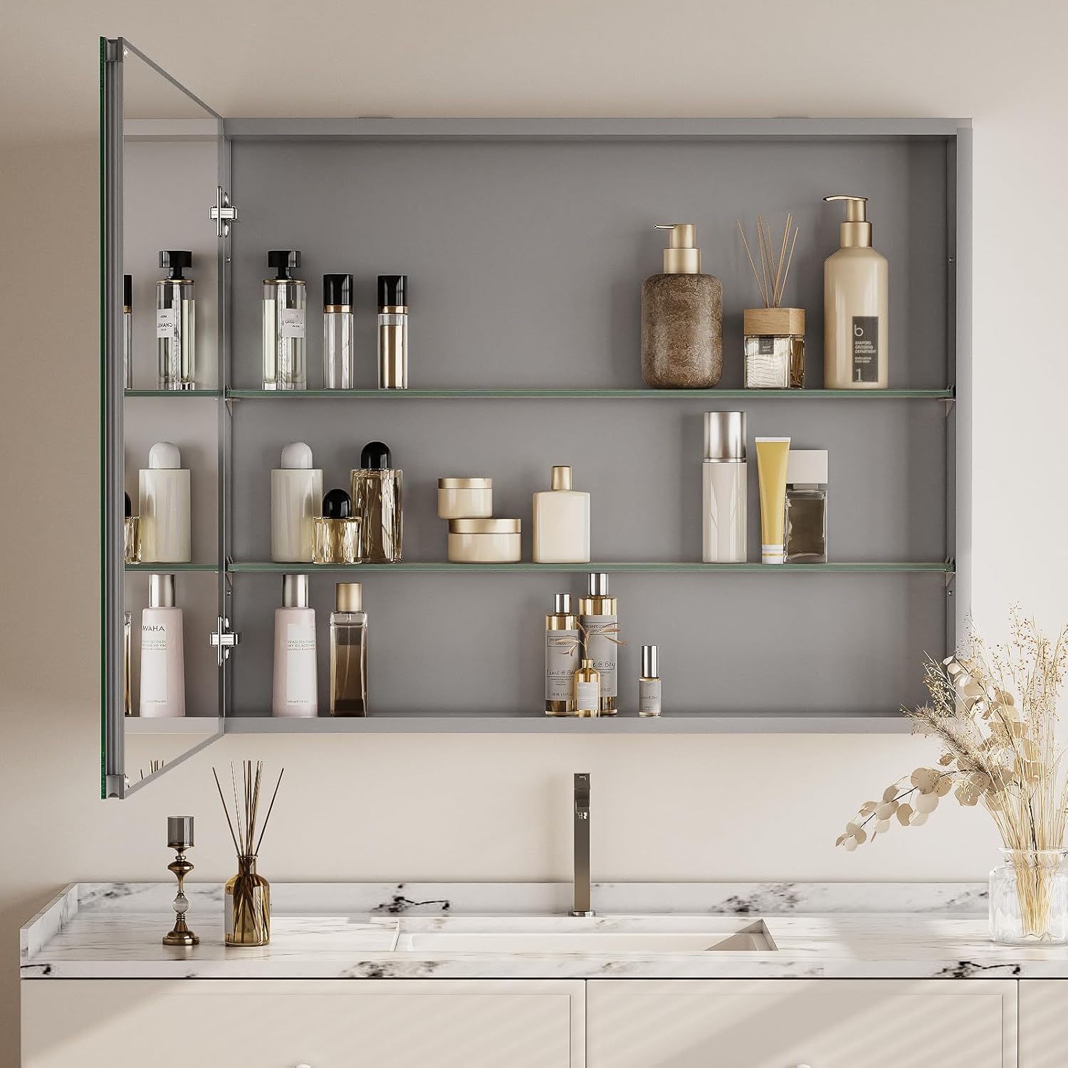 20x24 Inch Bathroom Mirror Cab - Home Bathroom Images ulasan dan harga