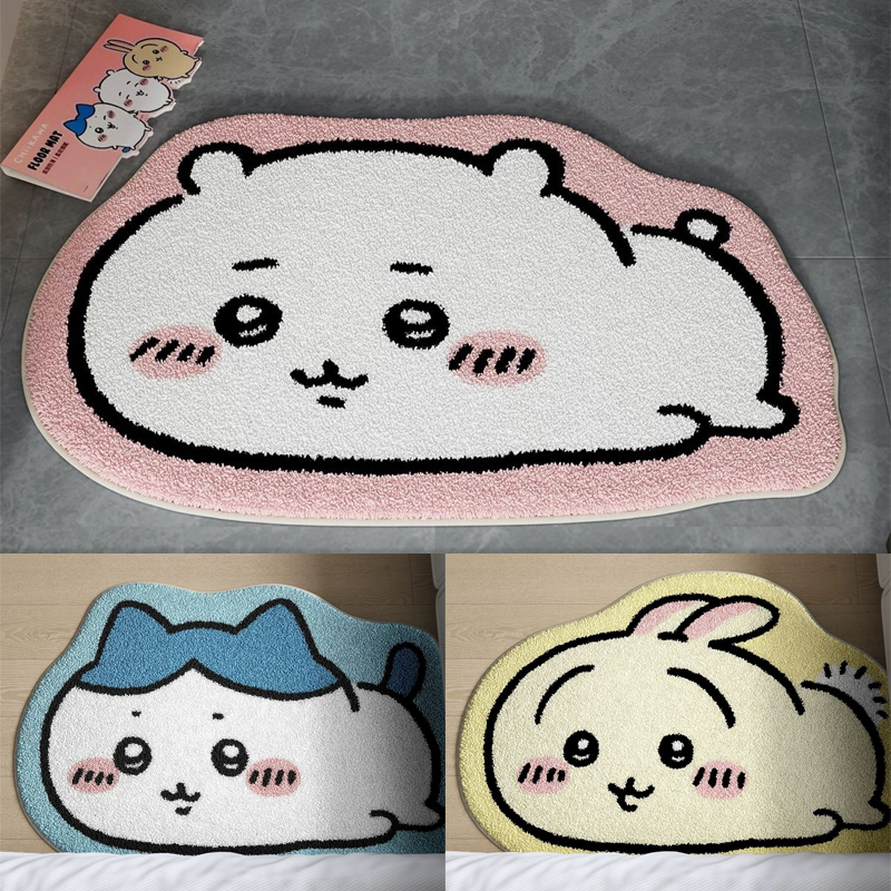 Chiikawa Cartoon Rug Anime Hac - Home Center Bathroom Accessories ulasan dan harga