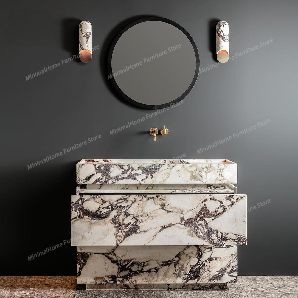 French Style Floor-Standing Va - Home Living Bathroom Vanity ulasan dan harga