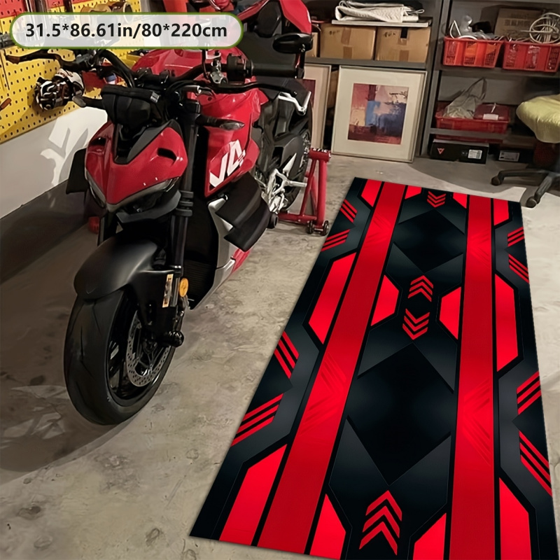VIKAMA Stylish Motorcycle Disp - Home Bathroom Rugs ulasan dan harga