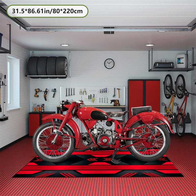VIKAMA Stylish Motorcycle Disp - Home Bathroom Rugs ulasan dan harga
