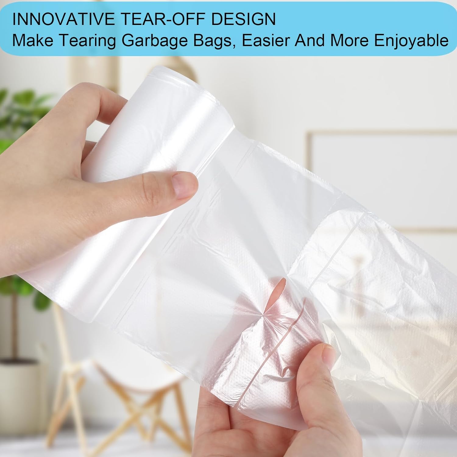 3 Gallon Clear Trash Bags, 100 - Home Bathroom Images ulasan dan harga