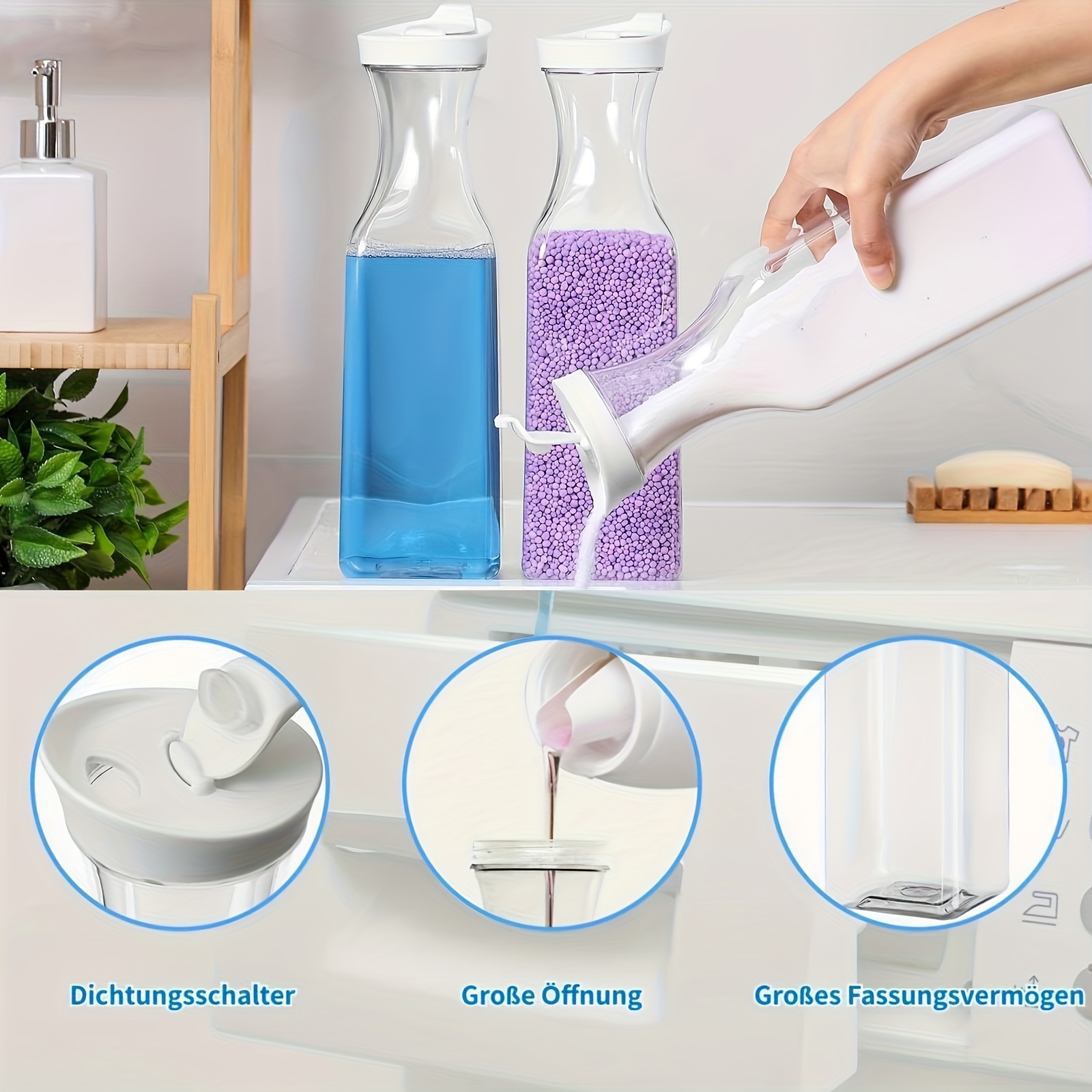 Durable Laundry Detergent Disp - Home Essentials Bathroom Organizer ulasan dan harga