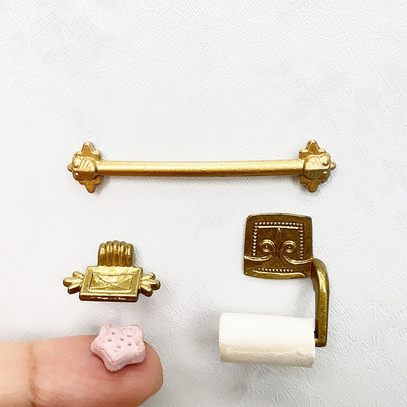 ●1/12 Dollhouse Simulation Pap - Home Center Bathroom Accessories ulasan dan harga