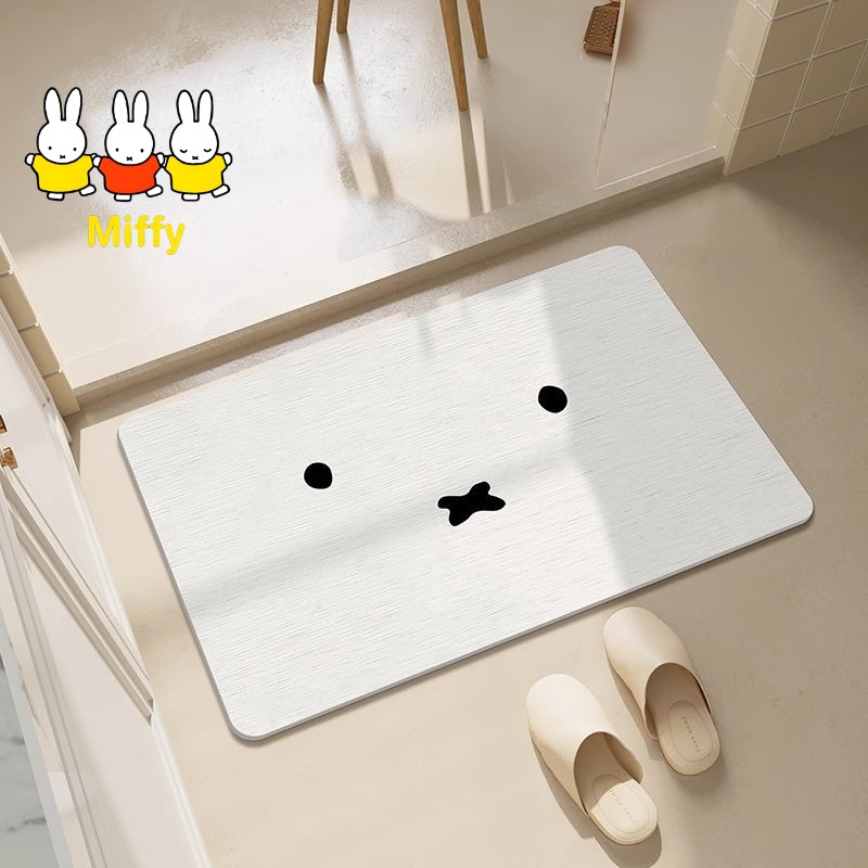 Kawaii Miffy Floor Mat Simple  - Home Goods Bathroom ulasan dan harga