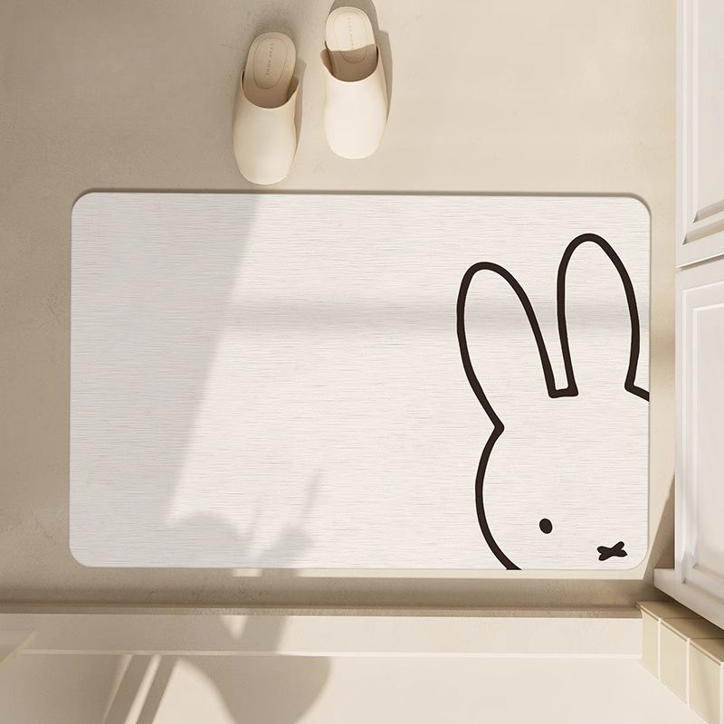 Kawaii Miffy Floor Mat Simple  - Home Goods Bathroom ulasan dan harga