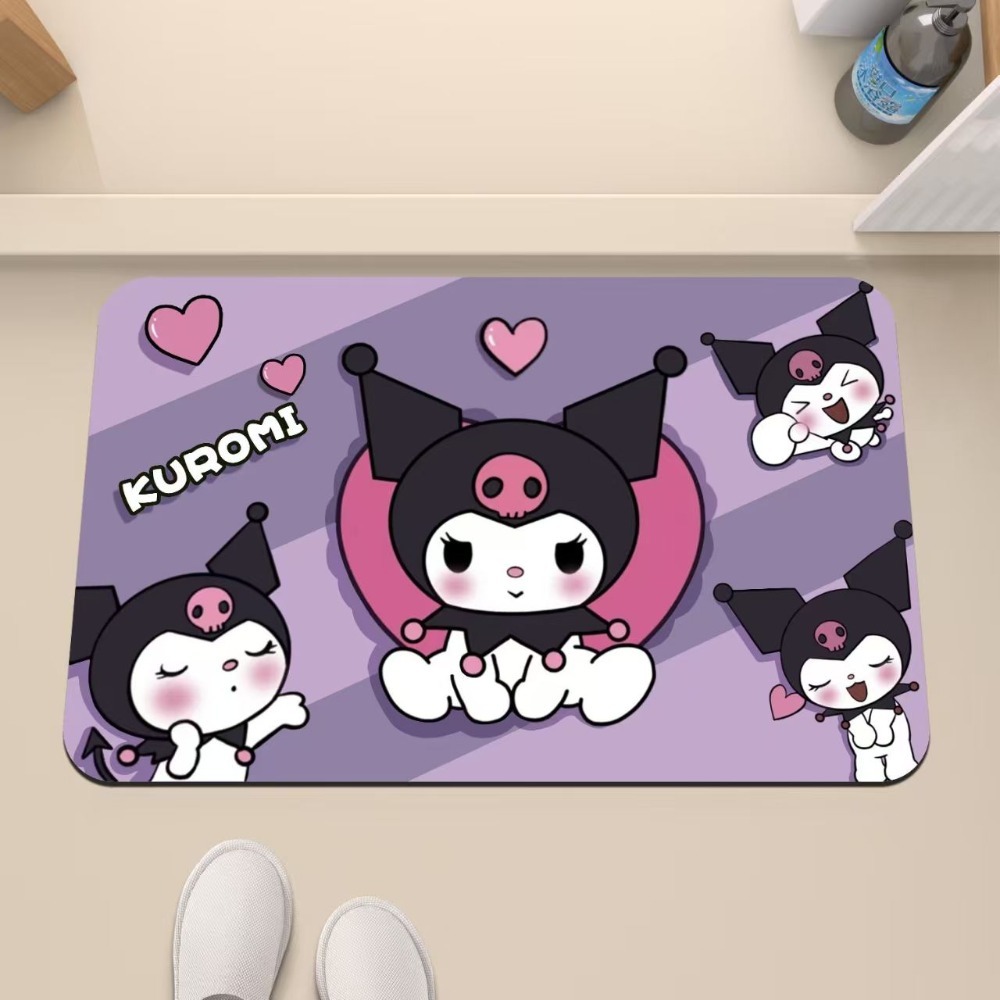 Hello Kitty Non-Slip Absorbent - Home Goods Bathroom ulasan dan harga