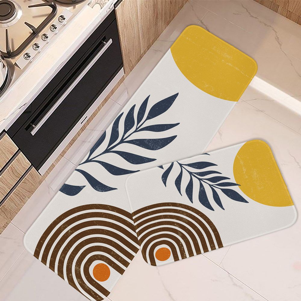 VIKAMA Machine-Washable Kitche - Home Bathroom Rugs ulasan dan harga