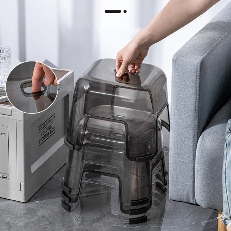 【Hot Sale】Stackable Transparen - Home Living Bathroom Vanity ulasan dan harga