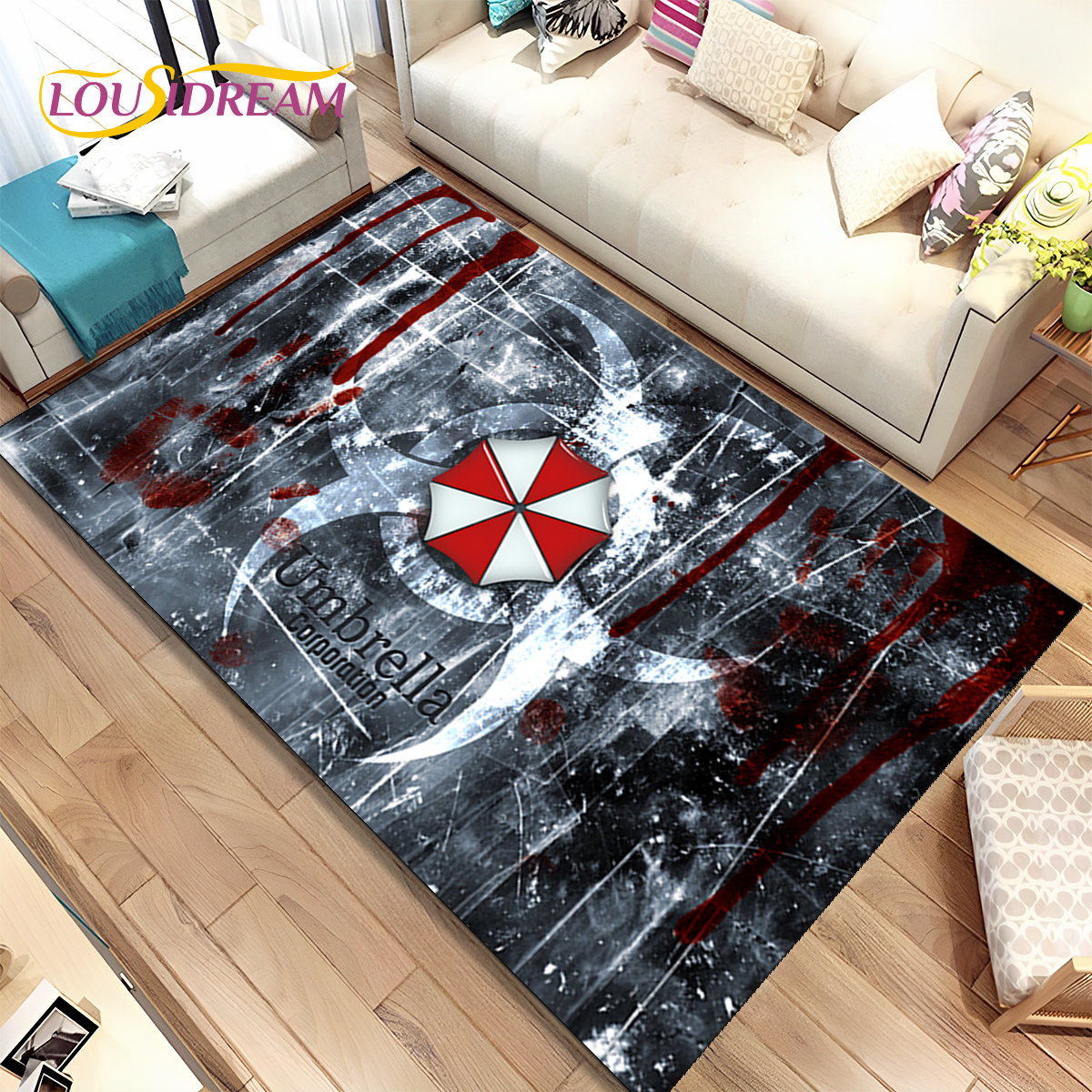 3D R-Resident Evil Games Gamer - Home Bathroom Rugs ulasan dan harga