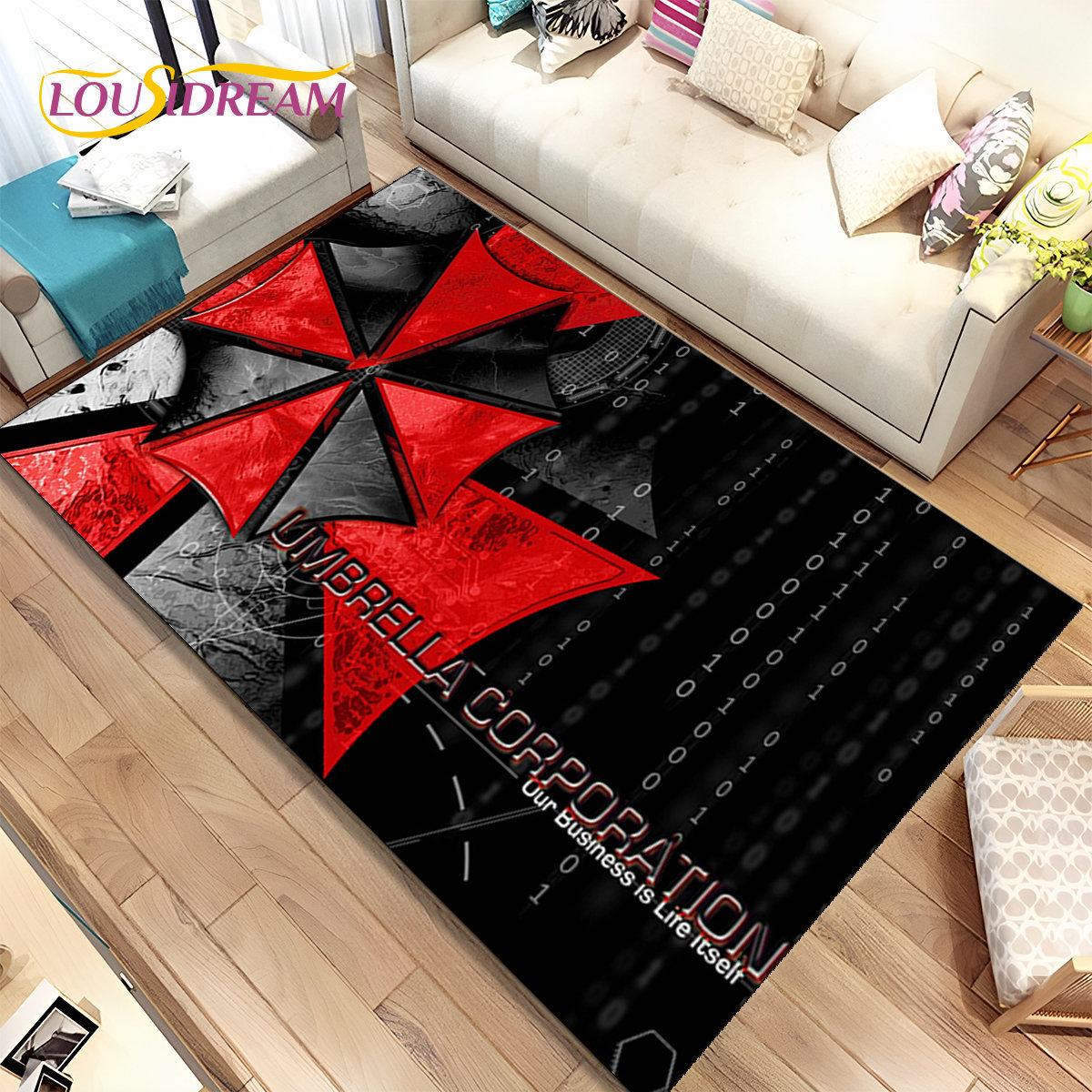 3D R-Resident Evil Games Gamer - Home Bathroom Rugs ulasan dan harga
