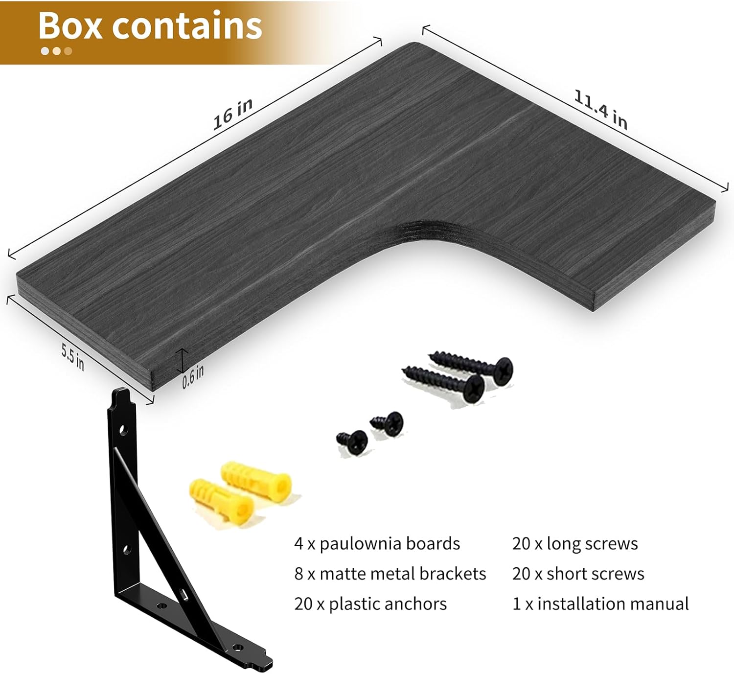 Corner Floating Shelves Set of - Home Bathroom Products ulasan dan harga
