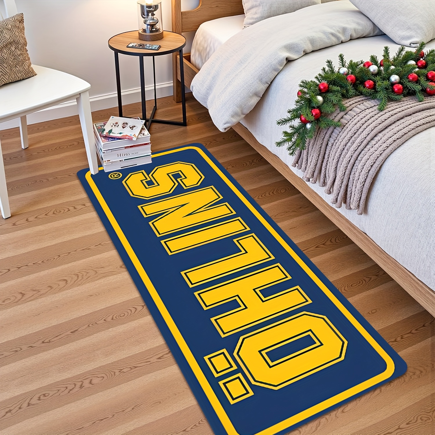 VIKAMA Blue Racing Theme Produ - Home Bathroom Rugs ulasan dan harga