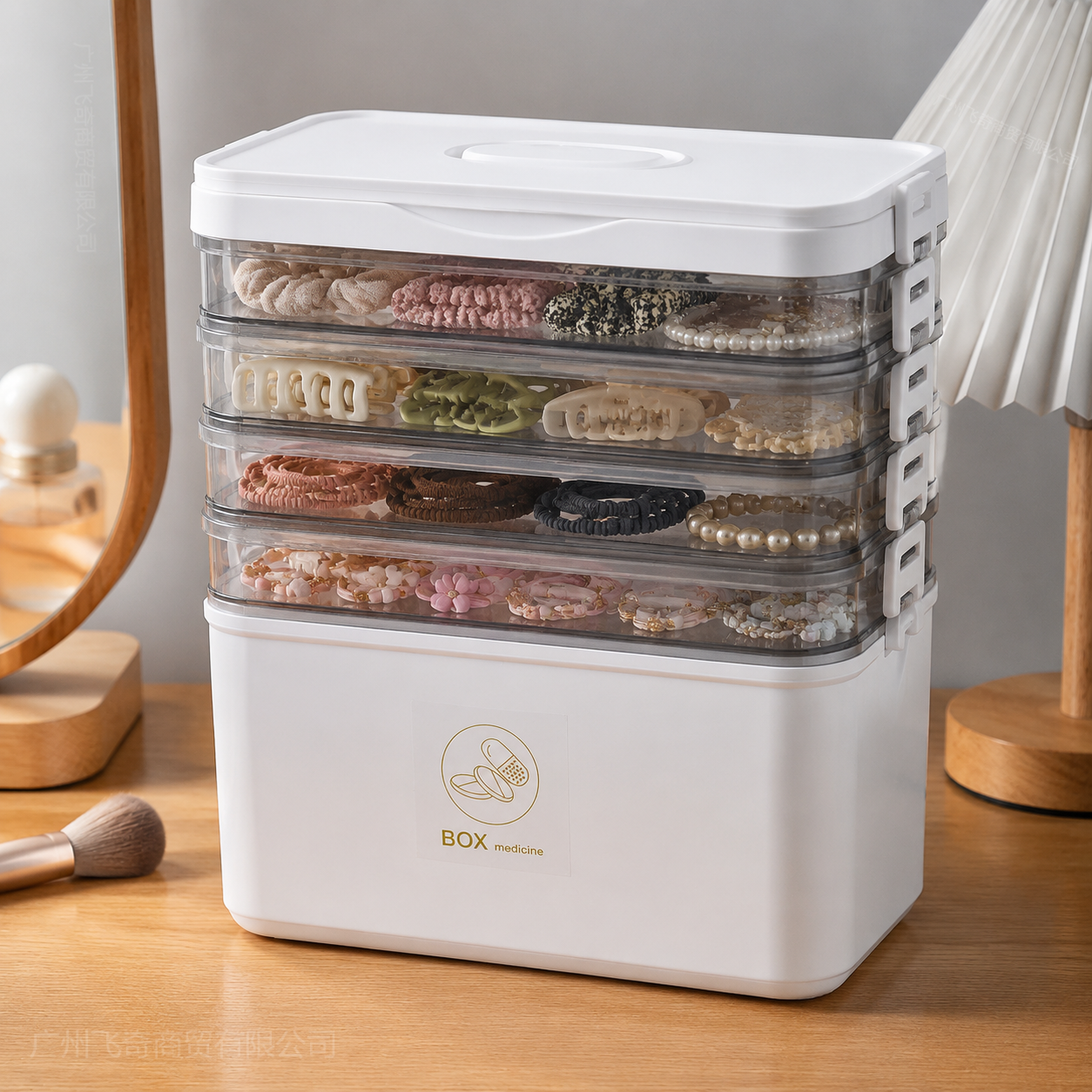 YX Large-Capacity Multi-Tier S - Home Bathroom Organizer ulasan dan harga