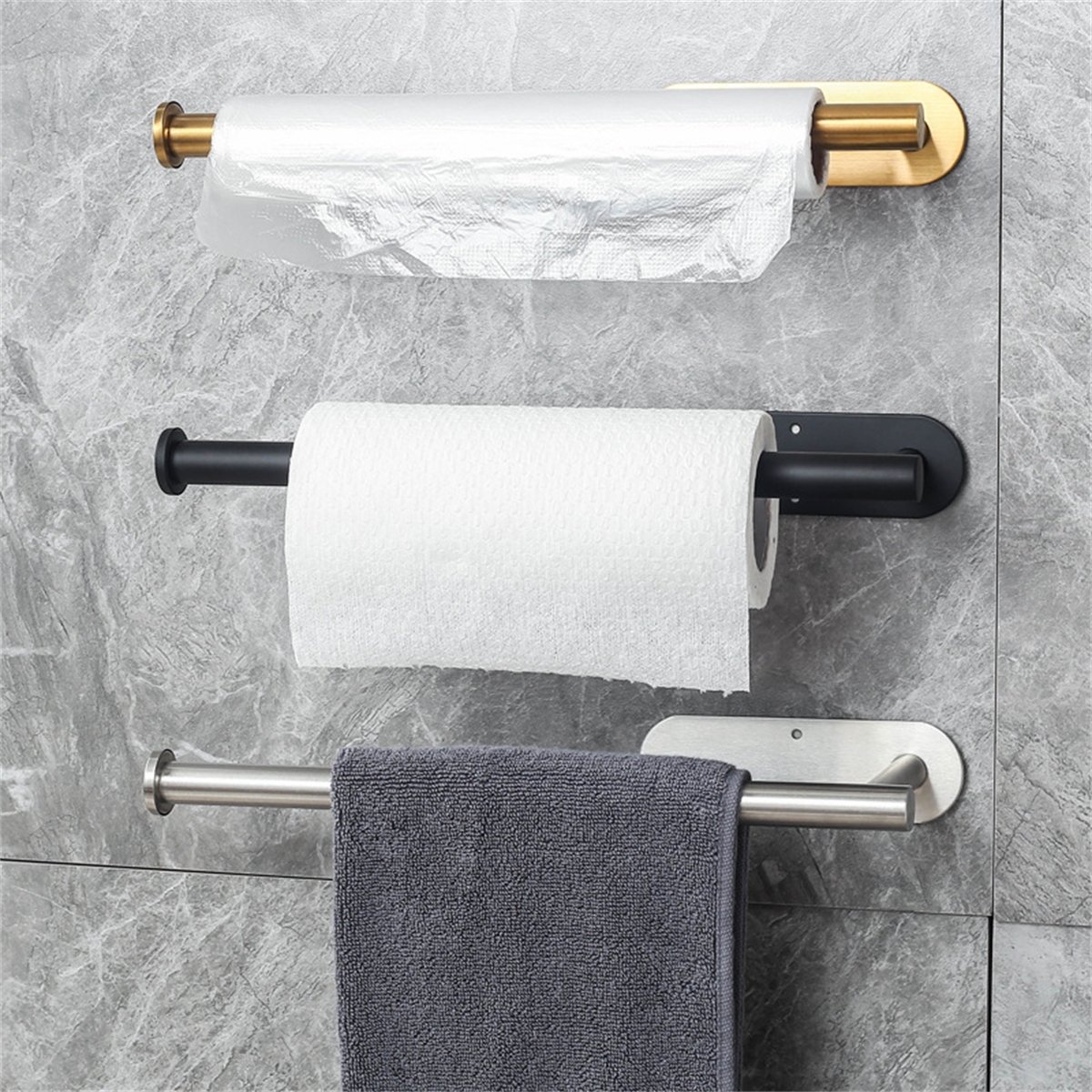 Kitchen Paper Towel Holder Adh - Robe Hook Adhesive ulasan dan harga