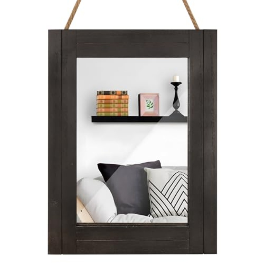 Rectangle Wall Mirror for Bath - Home Living Bathroom Vanity ulasan dan harga