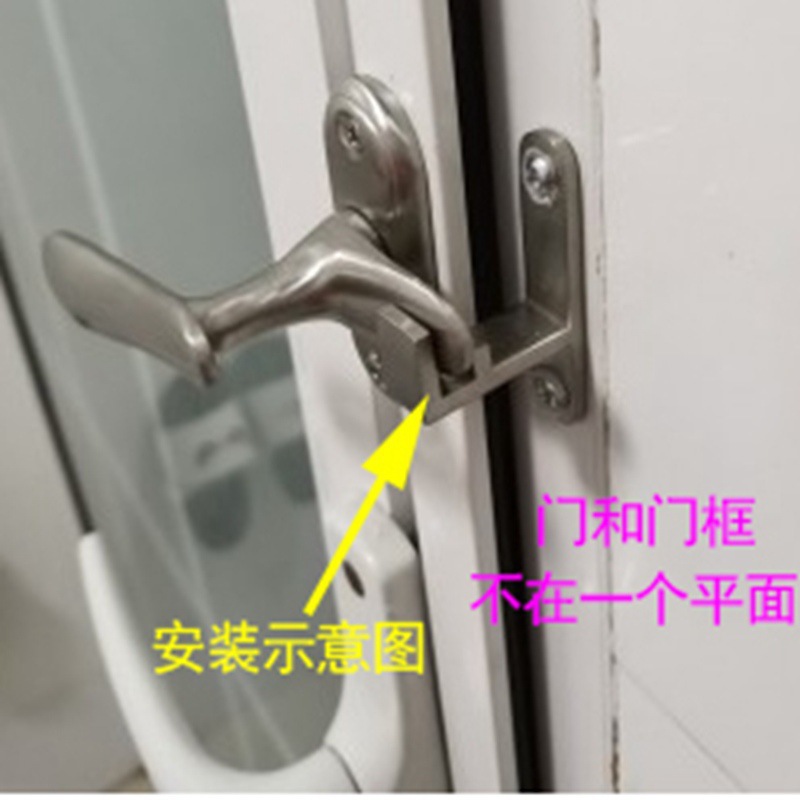 1pc Stainless Steel Door Windo - Home Bathroom Fittings ulasan dan harga
