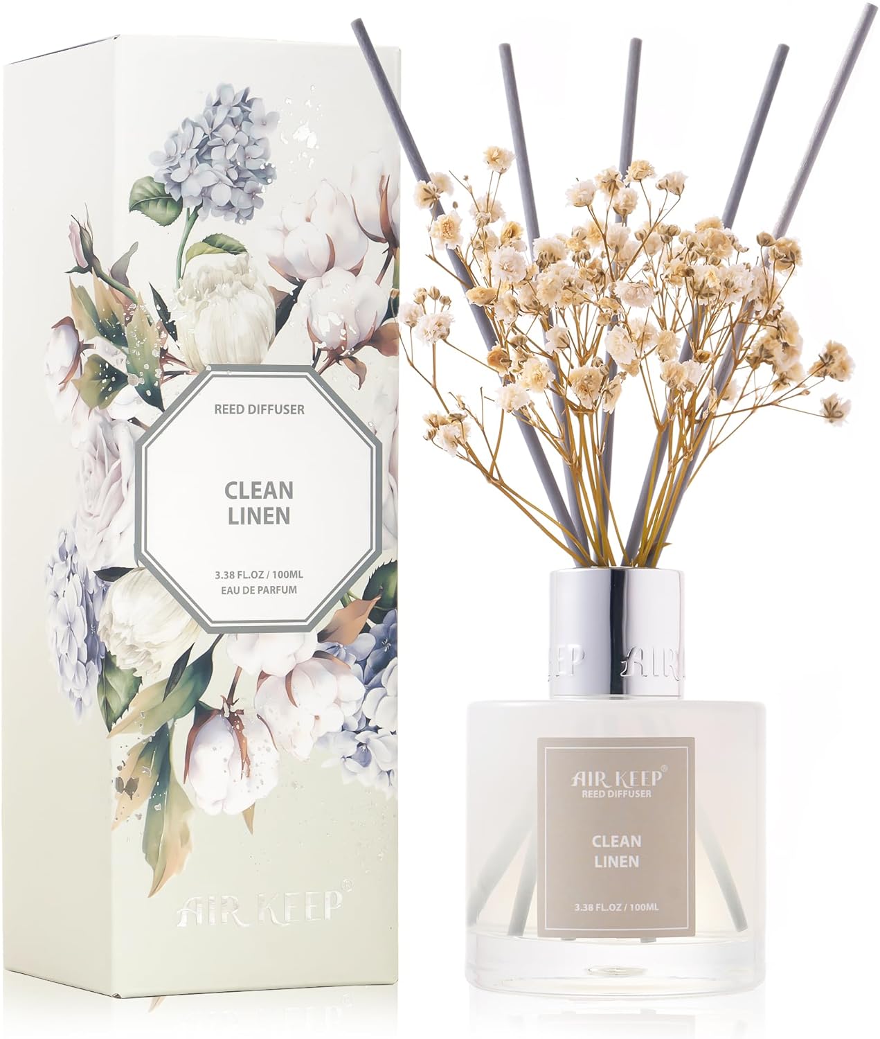 Reed Diffuser Set, 3.38 fl oz  - Home Bathroom Products ulasan dan harga