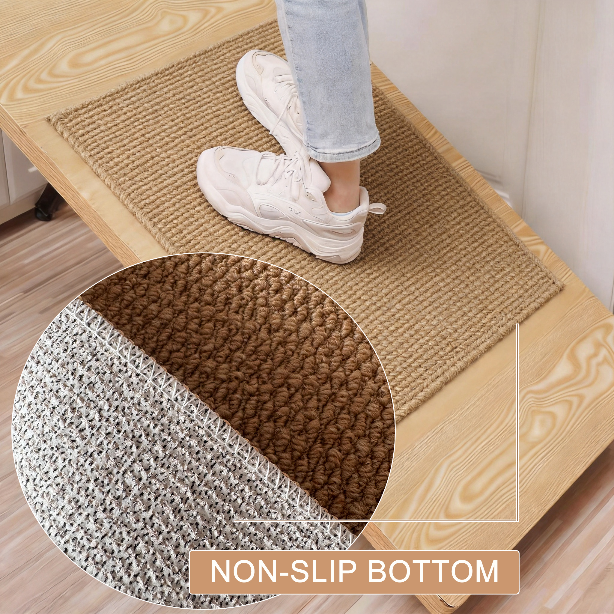 Washable Non-slip Kitchen Rug  - Home Bathroom Rugs ulasan dan harga
