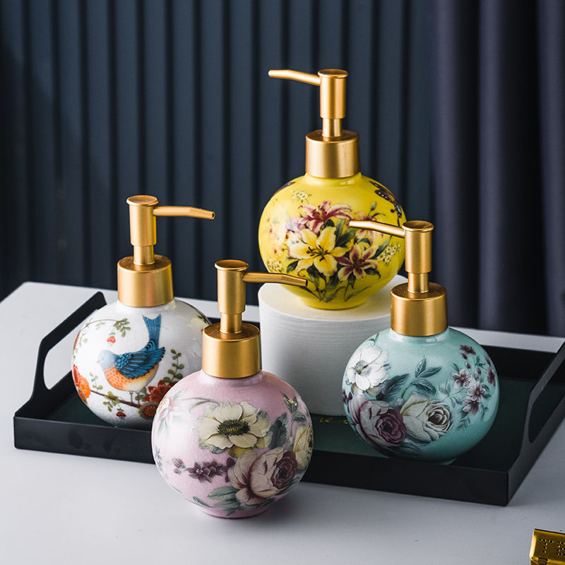300ml Ceramic Sub-bottle Color - Home Center Bathroom Accessories ulasan dan harga