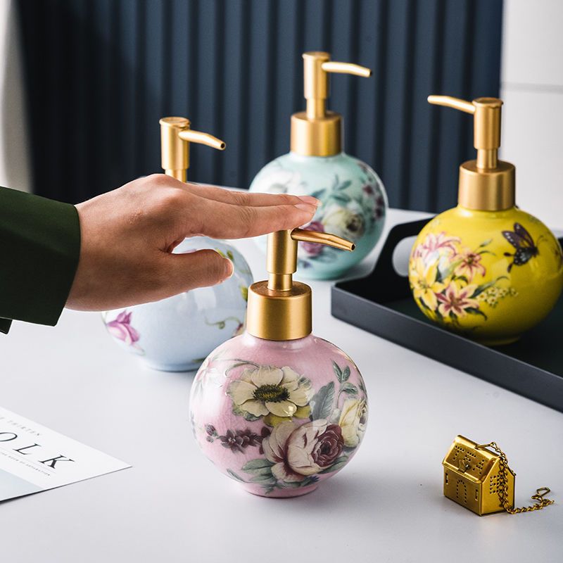 300ml Ceramic Sub-bottle Color - Home Center Bathroom Accessories ulasan dan harga