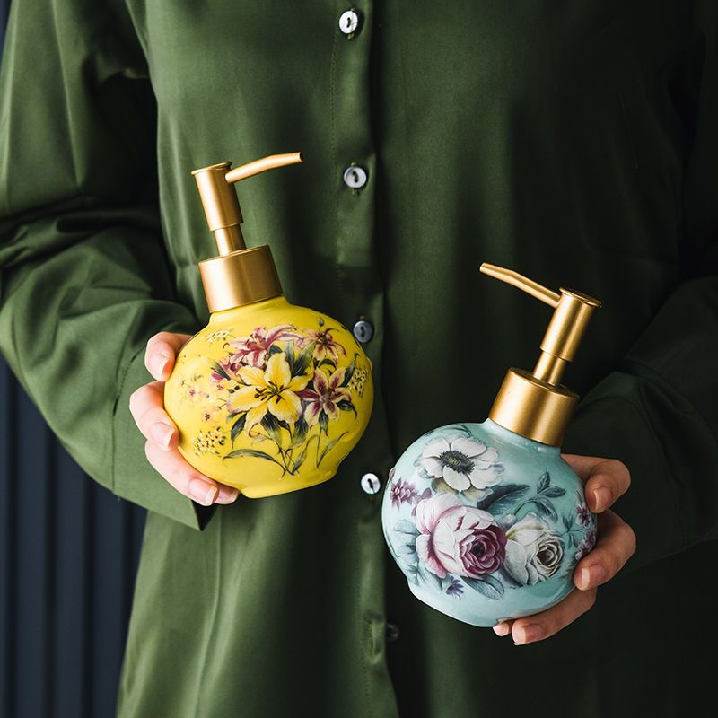300ml Ceramic Sub-bottle Color - Home Center Bathroom Accessories ulasan dan harga