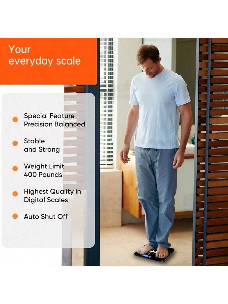 Smart Multi-Function Body Fat  - Home Bathroom Scales ulasan dan harga