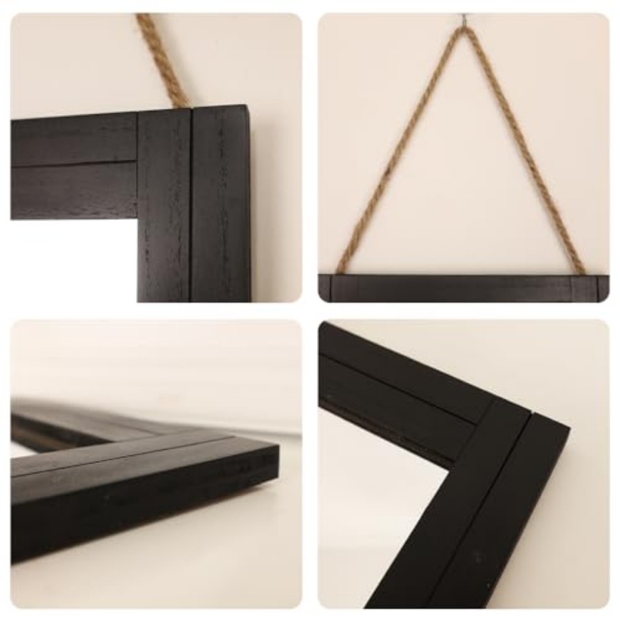 Rectangle Wall Mirror for Bath - Home Living Bathroom Vanity ulasan dan harga