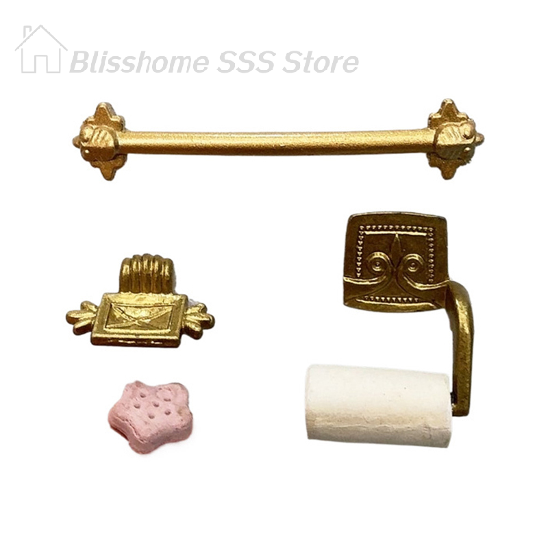 【S】1/12 Dollhouse Simulation P - Home Center Bathroom Accessories ulasan dan harga