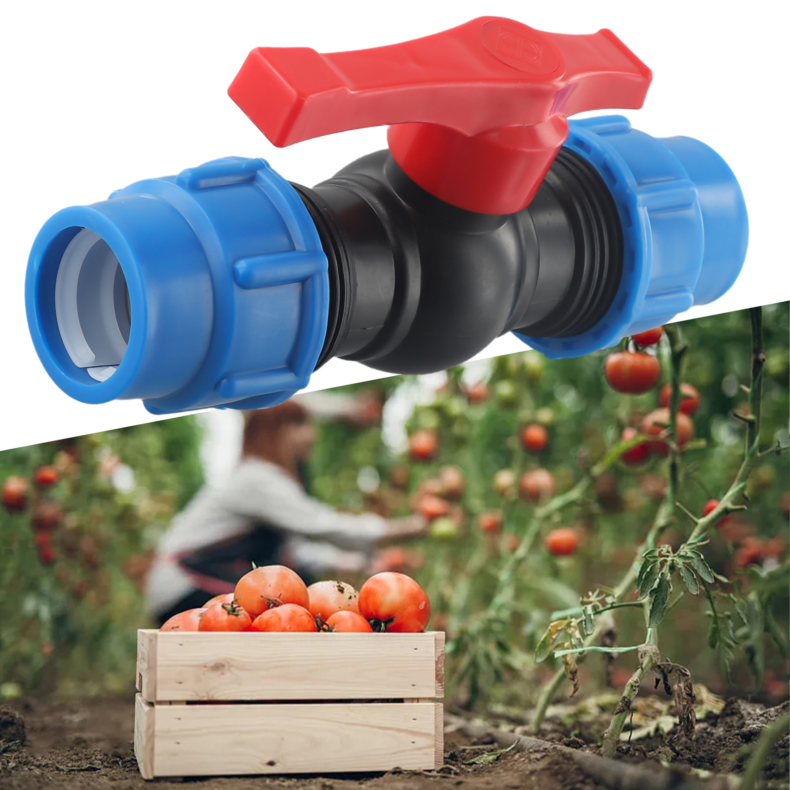 1 Pc Shut-off Valve Fitting Ba - Home Bathroom Fittings ulasan dan harga
