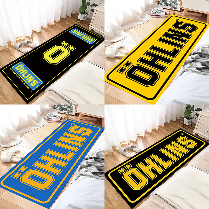 O-Ohlins Motorcycle Carpet Gar - Home Bathroom Rugs ulasan dan harga