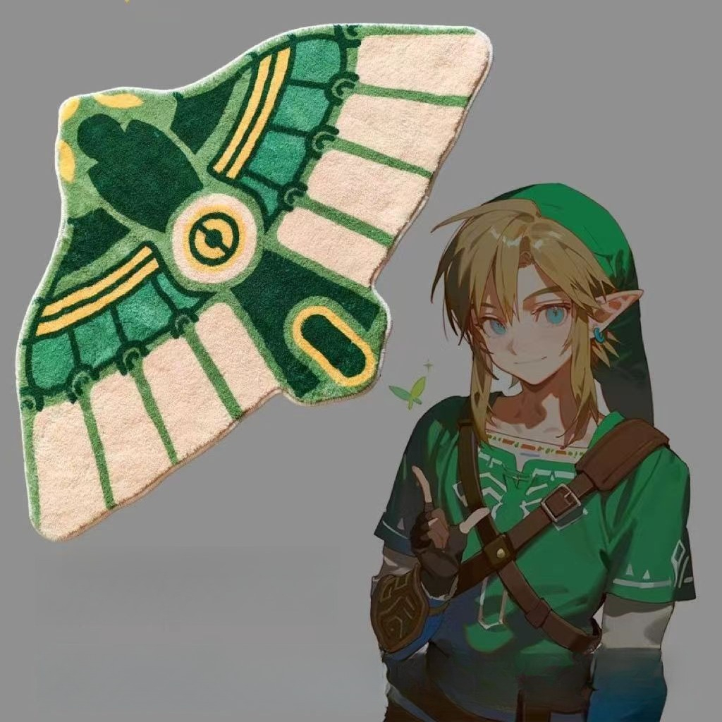 Anime Bath Mat Zelda Kingdom C - Home Bathroom Rugs ulasan dan harga