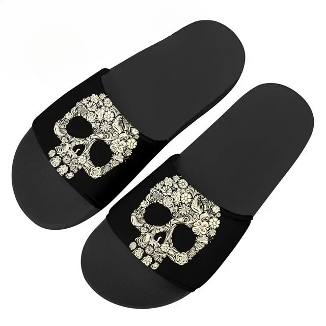 Gothic Skull Design Woman Summ - Home Design Bathroom ulasan dan harga