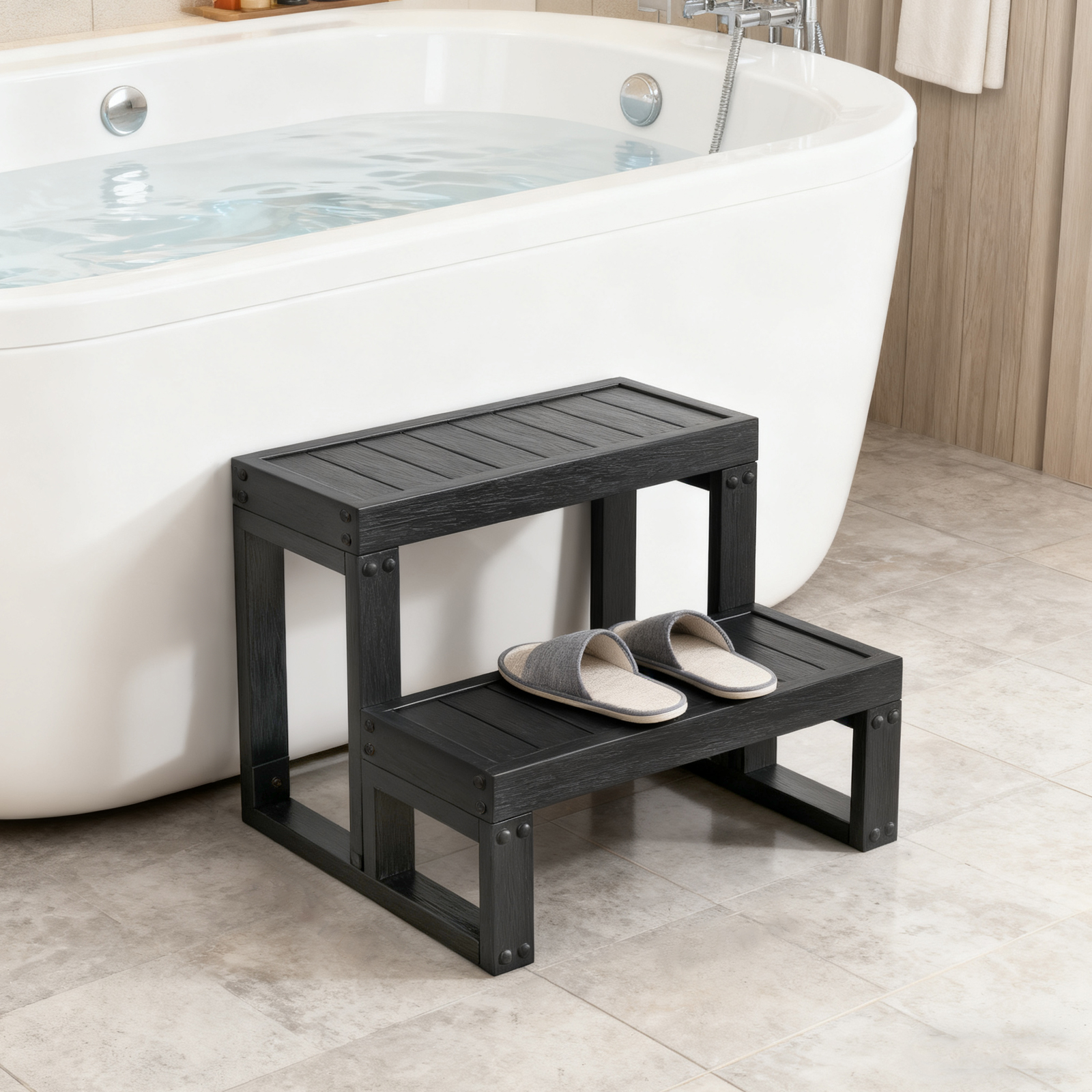 2-step Bathtub Step, 60*54*42. - Home Bathroom Tub ulasan dan harga