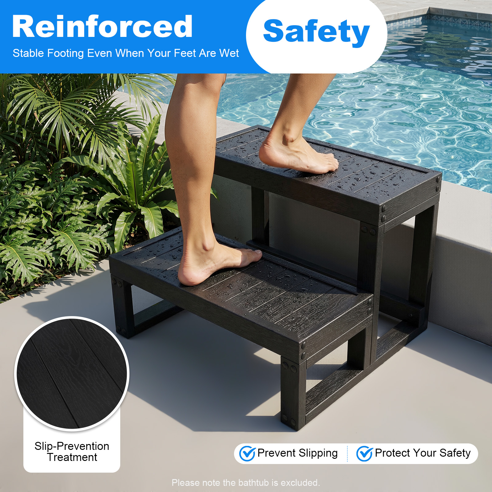 2-step Bathtub Step, 60*54*42. - Home Bathroom Tub ulasan dan harga