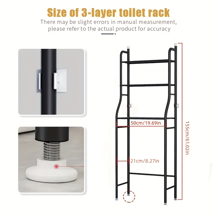 usOver-The-Toilet Storage Rack - Home Design Bathroom ulasan dan harga