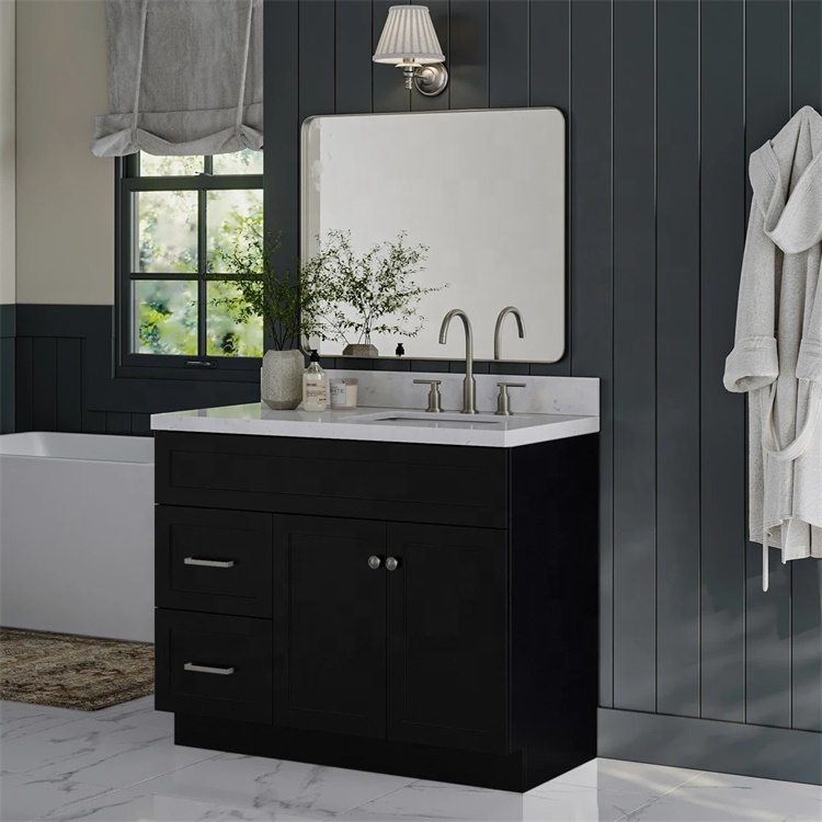 Modern Customized Melamine Boa - Home Bathroom Cabinets ulasan dan harga