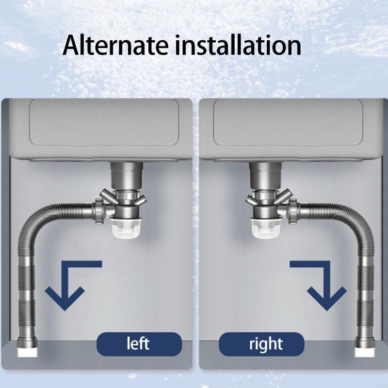 Kitchen Sink Drain Pipe Univer - Home Bathroom Fittings ulasan dan harga