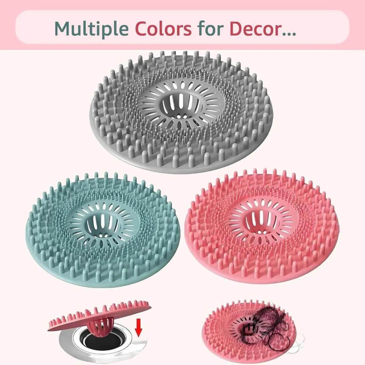 1pc Hair Catcher Shower Drain  - Home Bathroom Tub ulasan dan harga