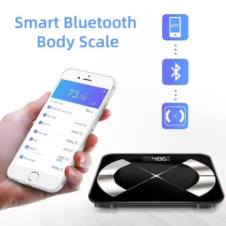 Bluetooth Glass Bathroom Scale - Home Bathroom Scales ulasan dan harga
