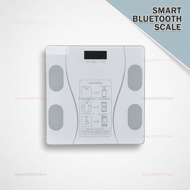 Bluetooth Body Fat Scale Smart - Home Bathroom Scales ulasan dan harga